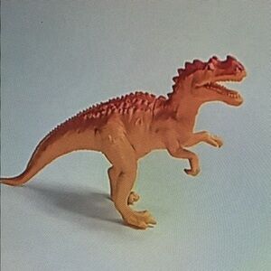 Orange Dinosaur Reptile Toy